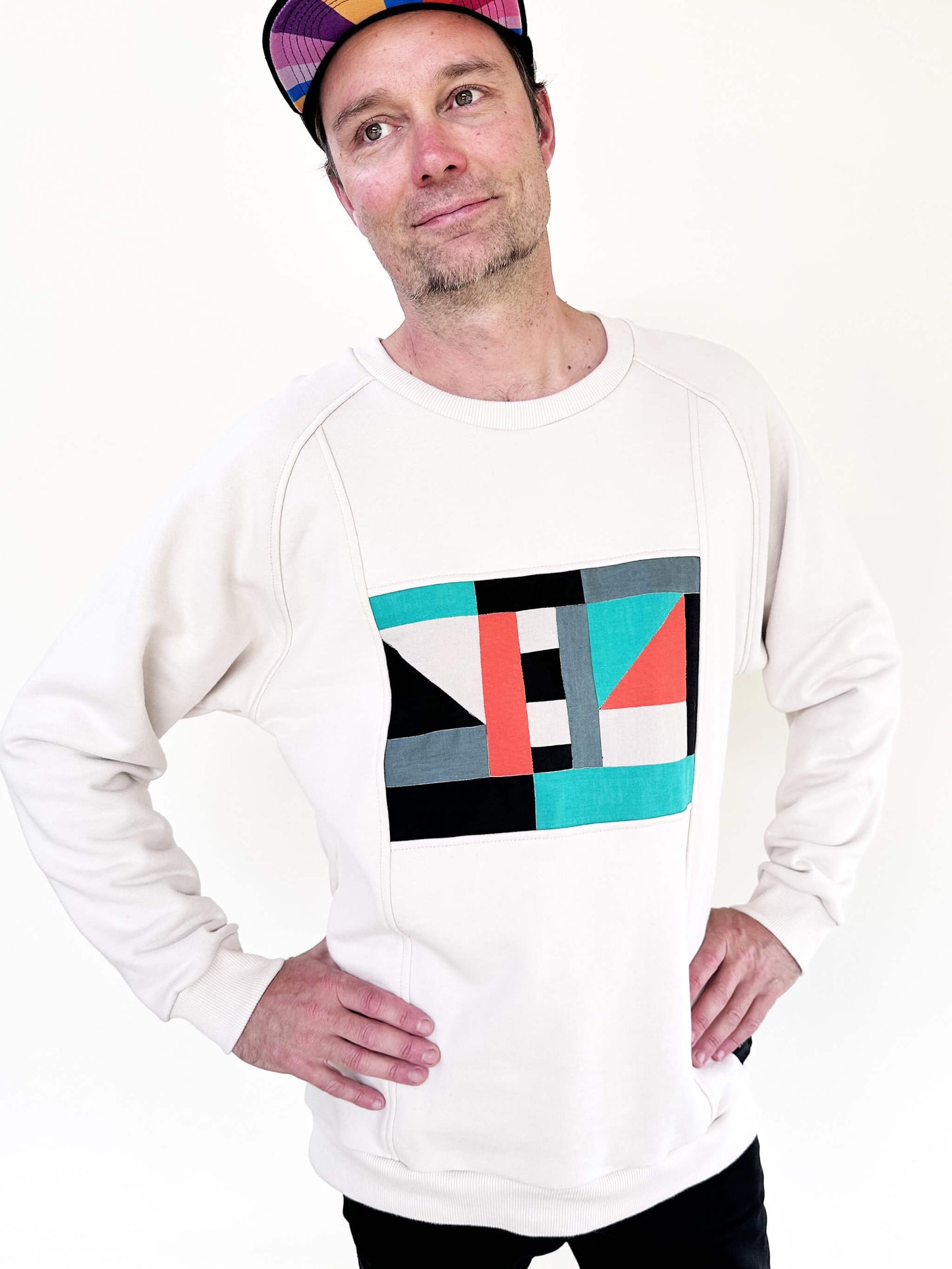 Patchwork Sweater- Large