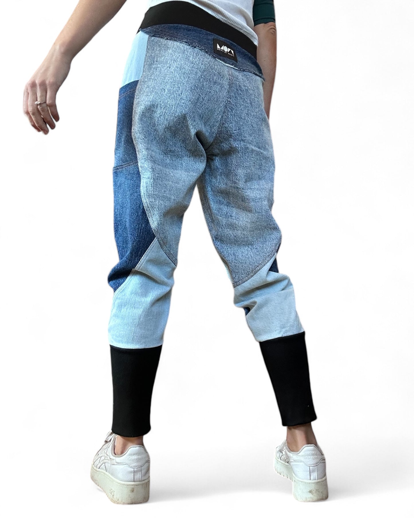 Denim Track Pants