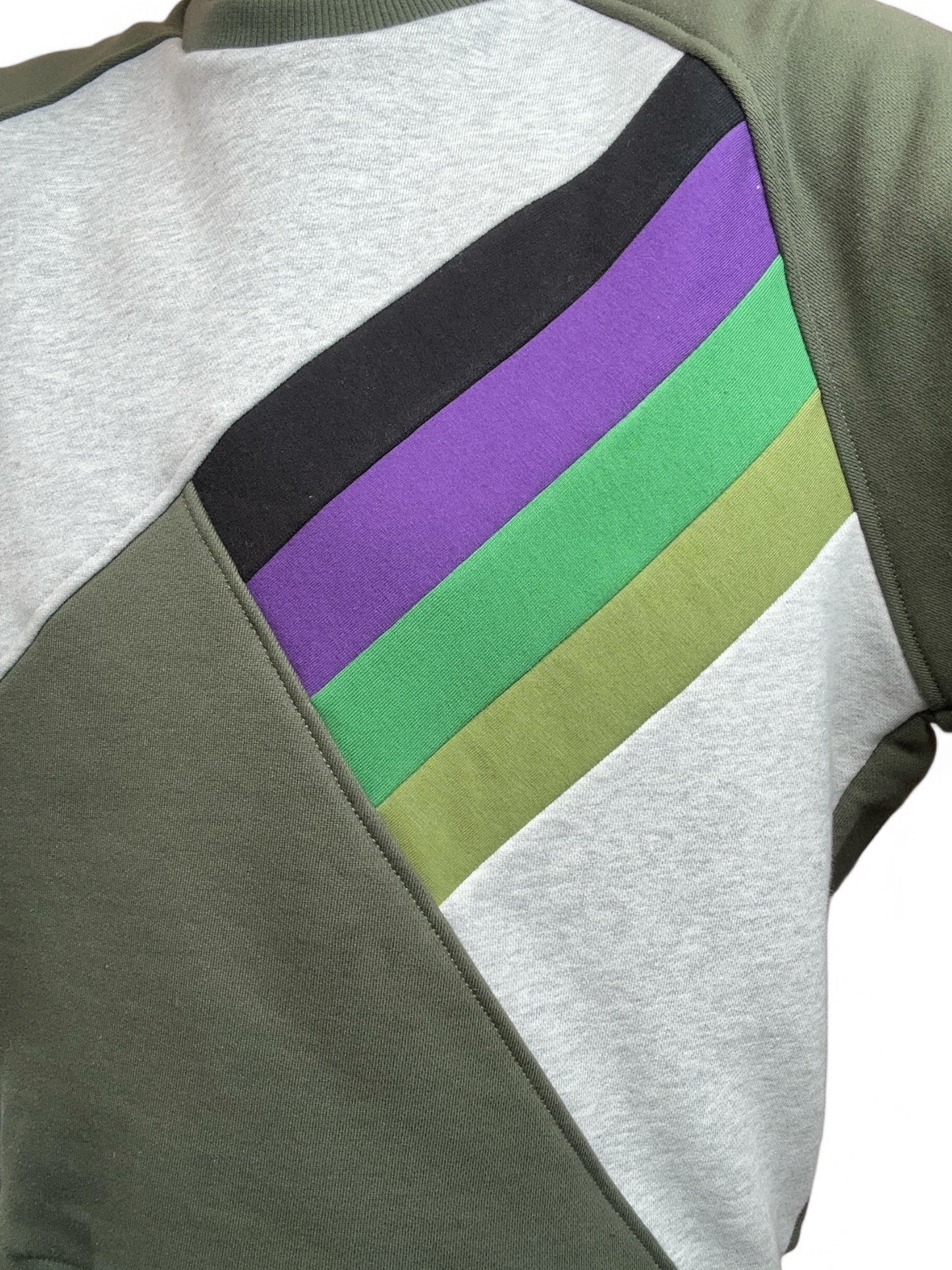 4 Stripe Sweater- Medium