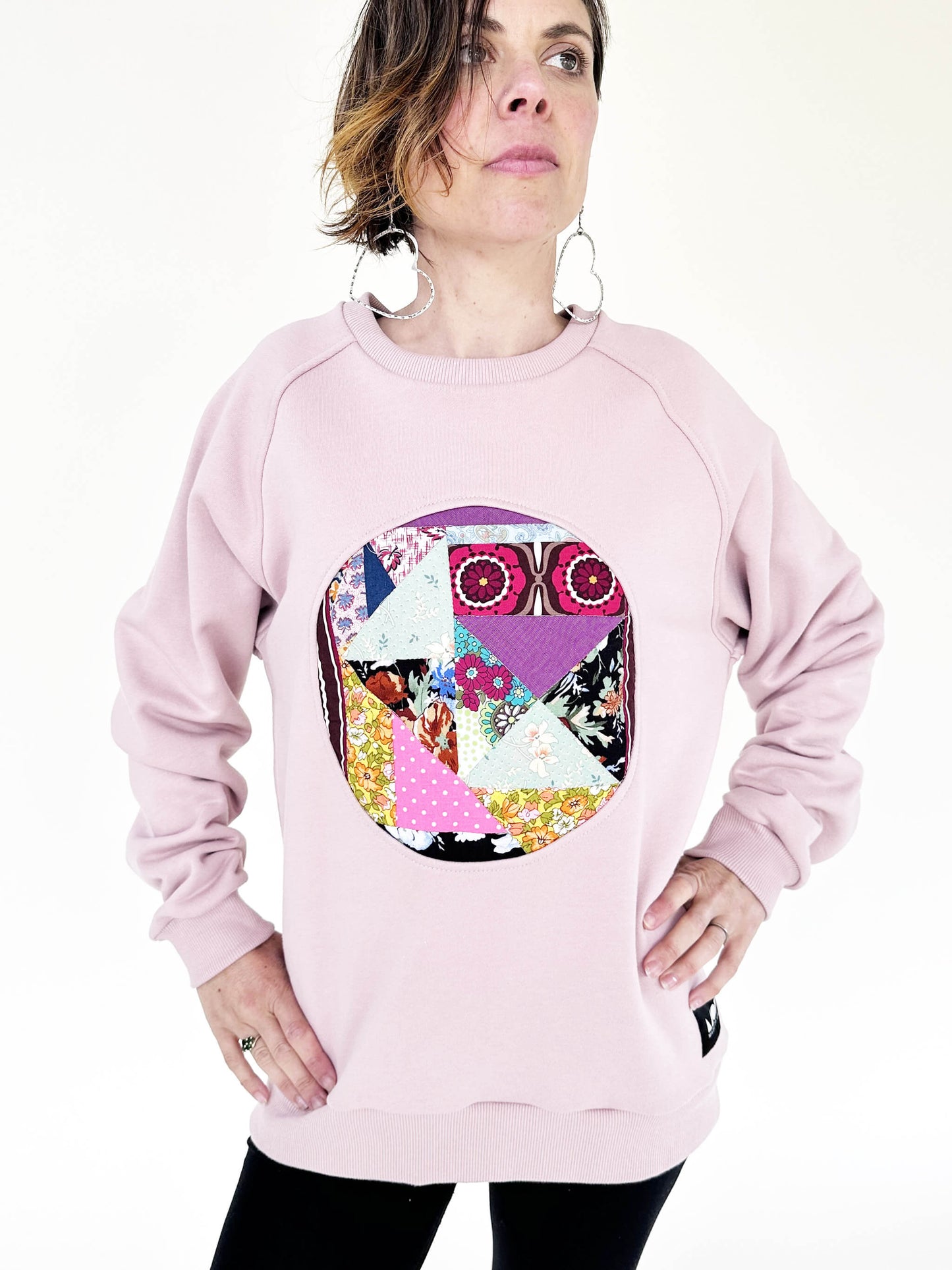 Patchwork Sweater- Medium