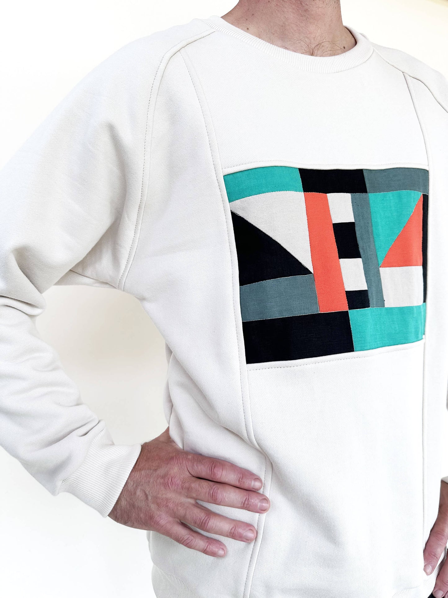 Patchwork Sweater- Large