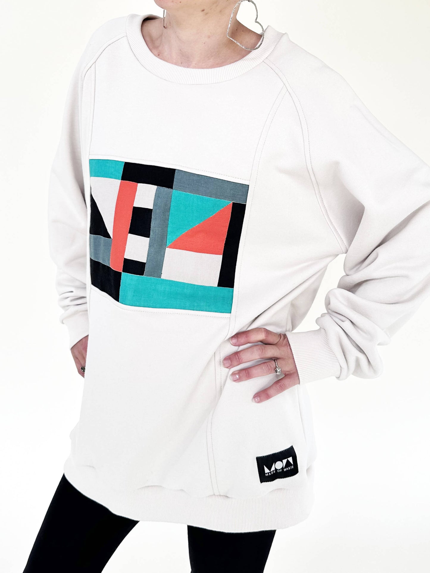 Patchwork Sweater- Large