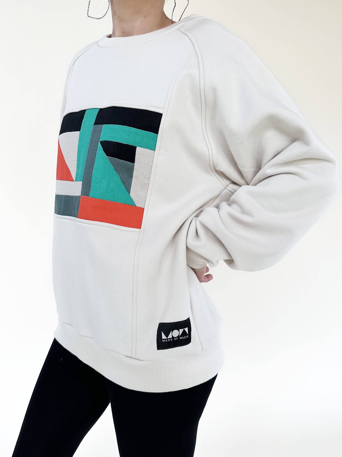 Patchwork Sweater- Medium