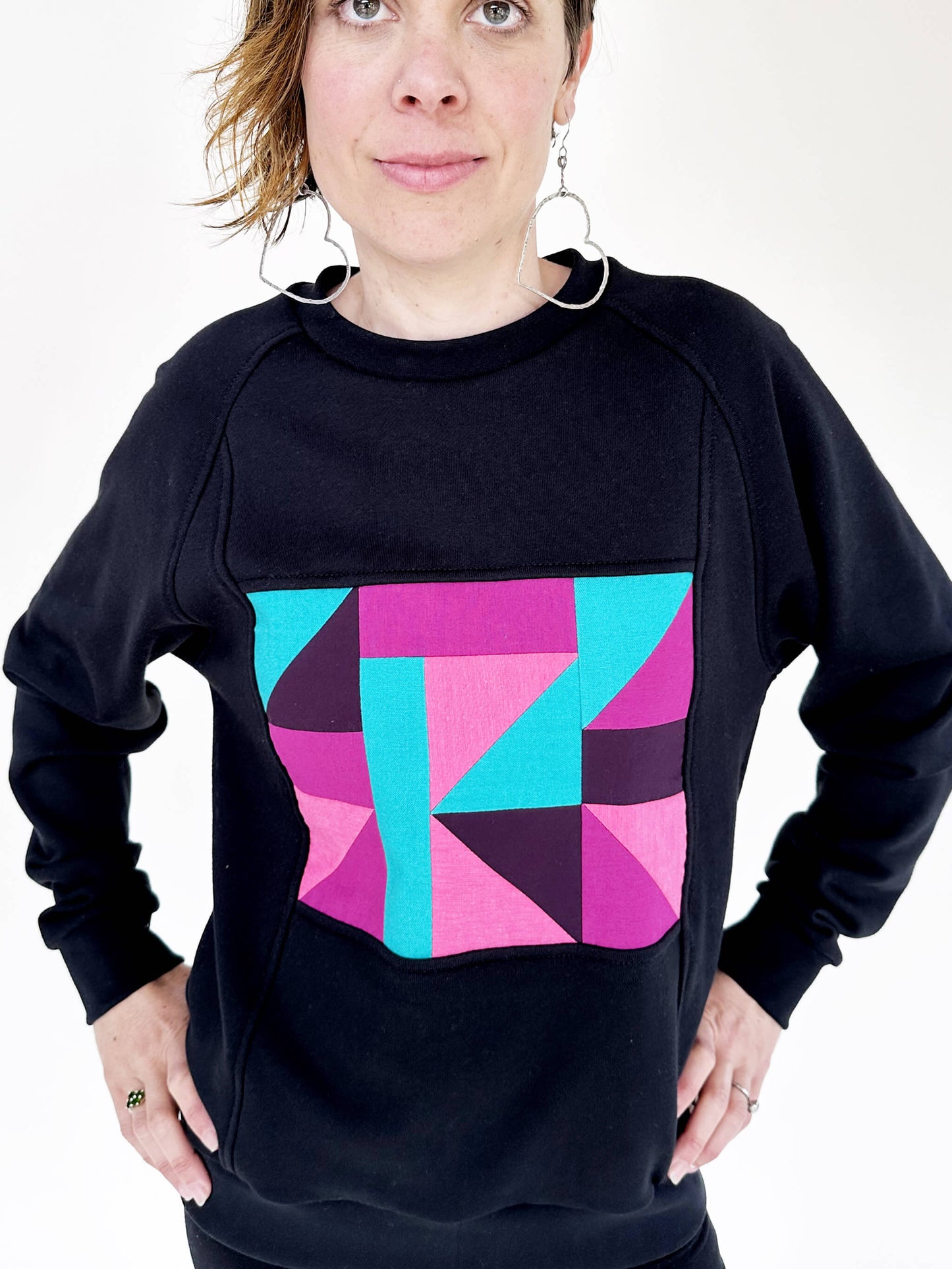 Patchwork Sweater- Small