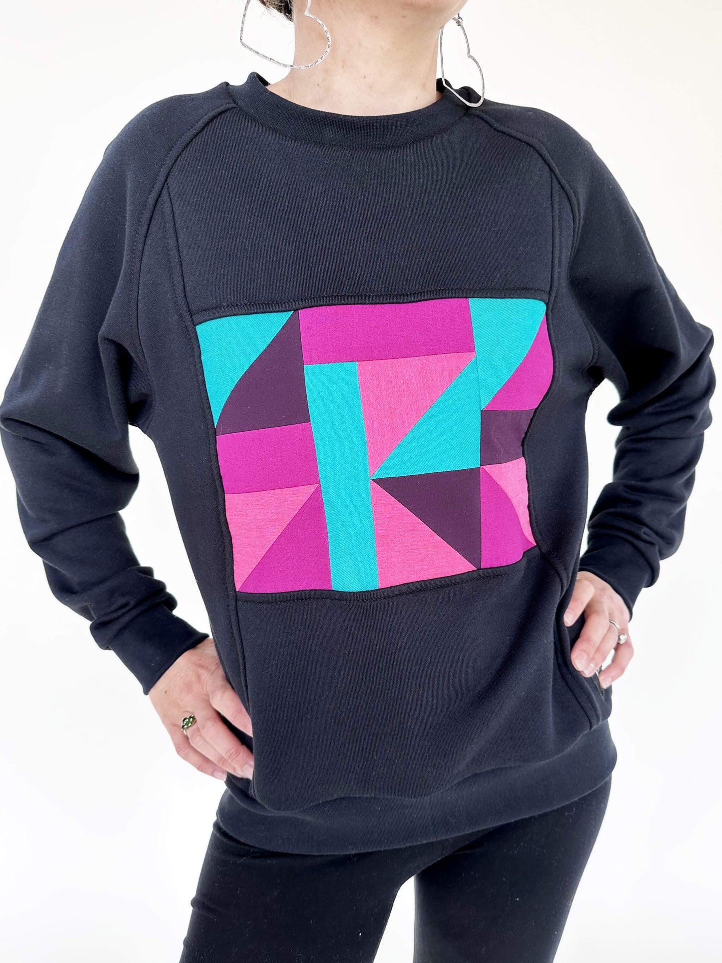 Patchwork Sweater- Small
