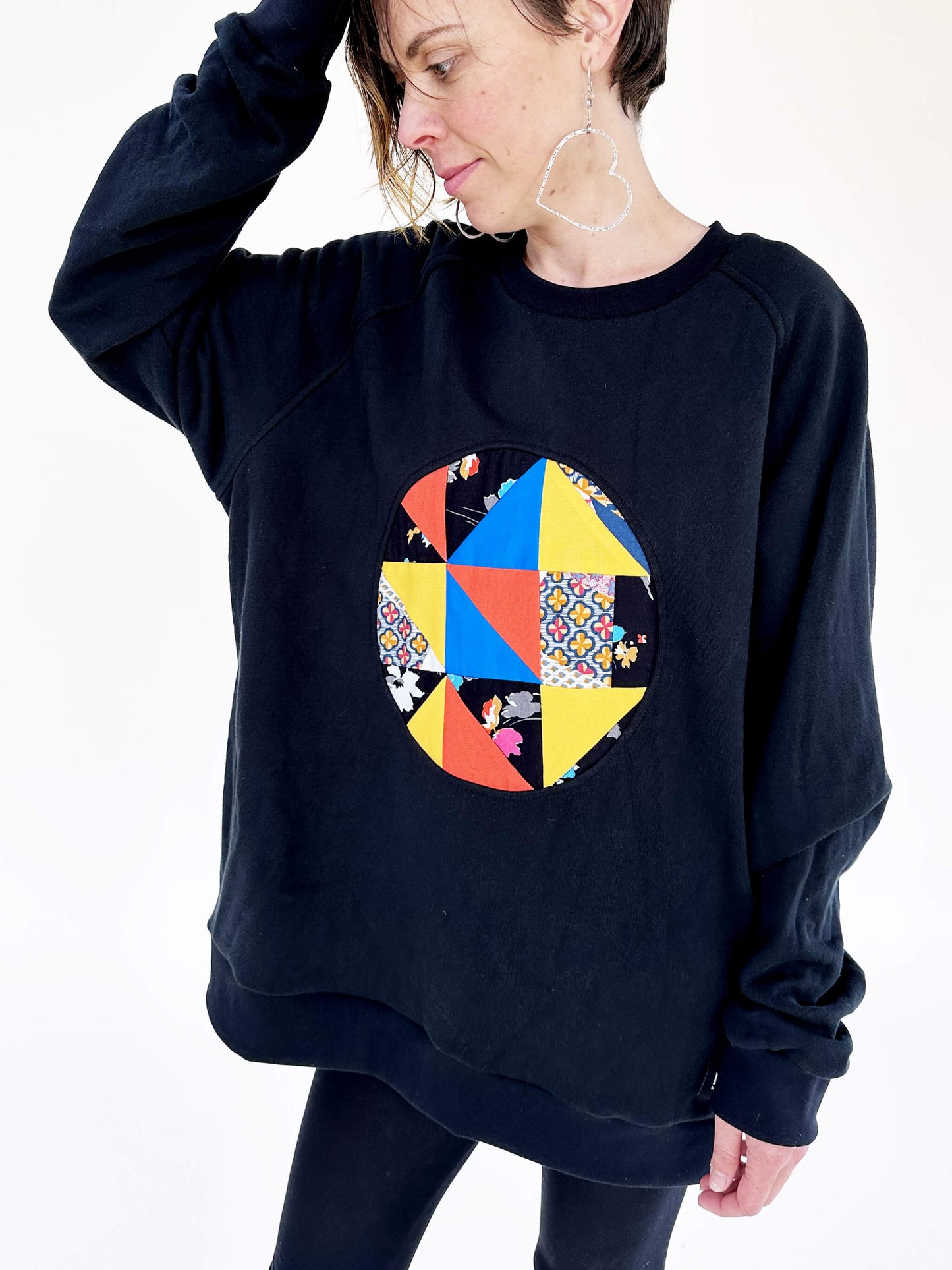 Patchwork Sweater -XLarge