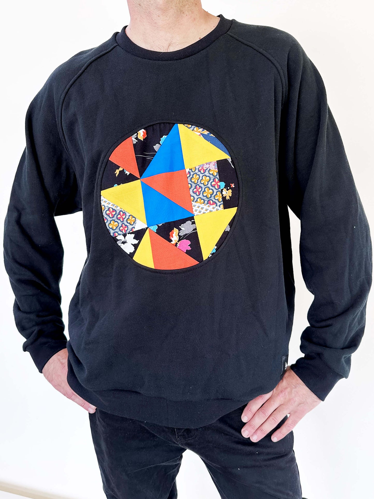 Patchwork Sweater -XLarge