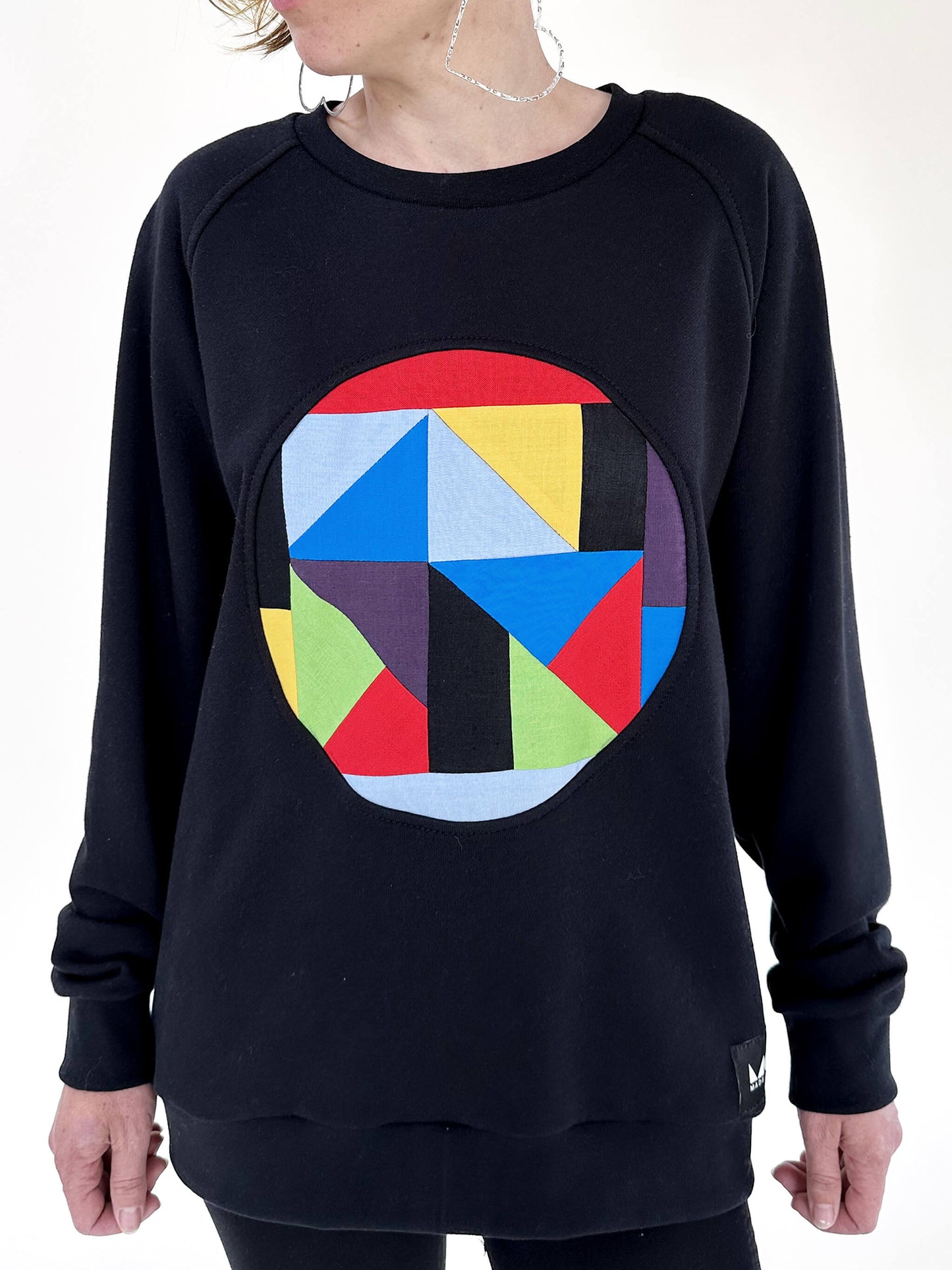 Patchwork Sweater-Medium
