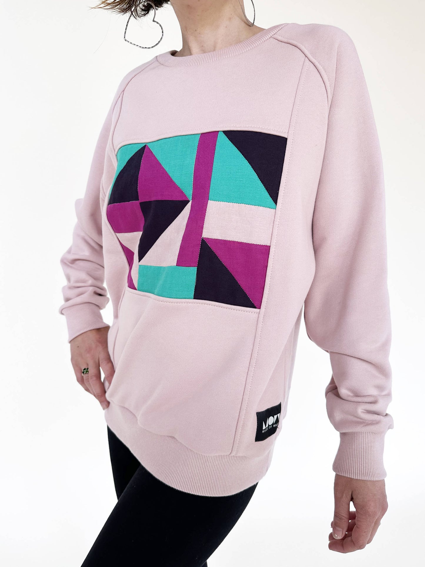 Patchwork Sweater- Medium